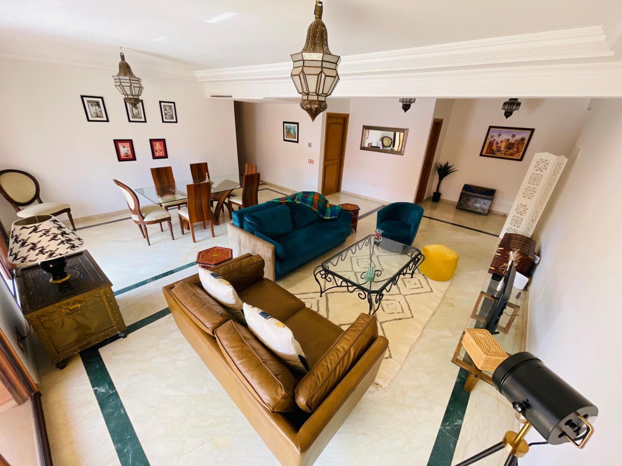 Appartement Residence De Standing Hivernage Marrakesh Exterior foto